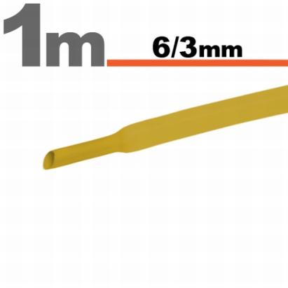 Tub termocontractibilGalben • 6 / 3 mm Best CarHome