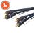 Cablu RCAfisa 2 x RCA-fisa 2 x RCA1,0 m Best CarHome