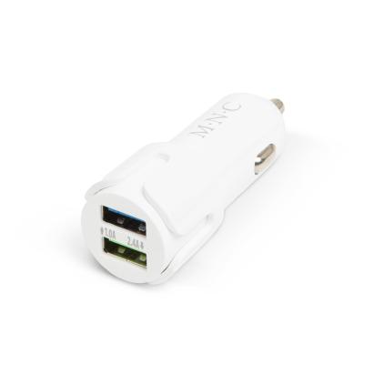 Adaptor bricheta 2 x USB – Alb Best CarHome