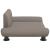 Pat de câini, taupe, 70x45x28 cm, material textil GartenMobel Dekor