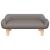 Canapea pentru copii, gri taupe, 70x40x24 cm, material textil GartenMobel Dekor