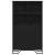 Dulap înalt, negru, 79,5x35,5x137,5 cm, lemn prelucrat GartenMobel Dekor