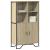 Dulap înalt, stejar sonoma, 79,5x35,5x137,5 cm, lemn prelucrat GartenMobel Dekor