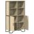 Dulap înalt, stejar sonoma, 79,5x35,5x137,5 cm, lemn prelucrat GartenMobel Dekor