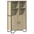 Dulap înalt, stejar sonoma, 79,5x35,5x137,5 cm, lemn prelucrat GartenMobel Dekor