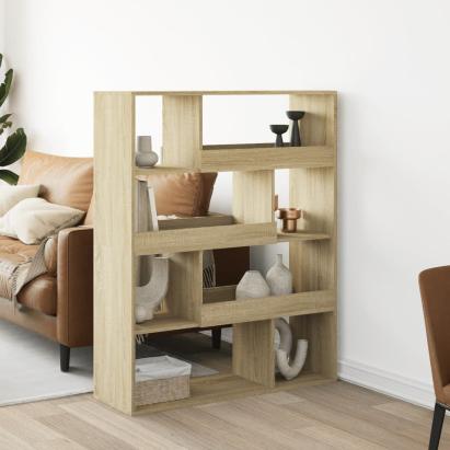 Bibliotecă, stejar sonoma, 100x33x125,5 cm, lemn prelucrat GartenMobel Dekor