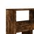 Separator cameră stejar fumuriu 100x33x125,5 cm lemn prelucrat GartenMobel Dekor