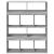 Separator de cameră gri sonoma, 100x33x125,5 cm, lemn prelucrat GartenMobel Dekor