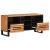 Dulap TV, 100x34x46 cm, lemn masiv de acacia GartenMobel Dekor