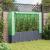 Strat înălțat cu husă de seră, aspect ratan, 160x40x153 cm GartenMobel Dekor