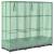 Strat înălțat cu husă de seră, aspect ratan, 120x40x123 cm GartenMobel Dekor