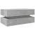 Măsuță de cafea cu lumini LED, gri beton, 90x50x40 cm GartenMobel Dekor