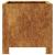 Jardiniere grădină, 2 buc., 30x30x30 cm, oțel corten GartenMobel Dekor