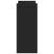 Organizator birou, negru, 40x17x41 cm, lemn prelucrat GartenMobel Dekor