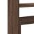 Organizator birou, stejar maro, 40x17x41 cm, lemn prelucrat GartenMobel Dekor