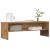 Dulap TV, stejar artizanal, 120x40x40 cm, lemn prelucrat GartenMobel Dekor