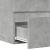 Dulap pentru baie, gri beton, 60x38,5x45 cm, lemn prelucrat GartenMobel Dekor