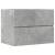 Dulap pentru baie, gri beton, 60x38,5x45 cm, lemn prelucrat GartenMobel Dekor