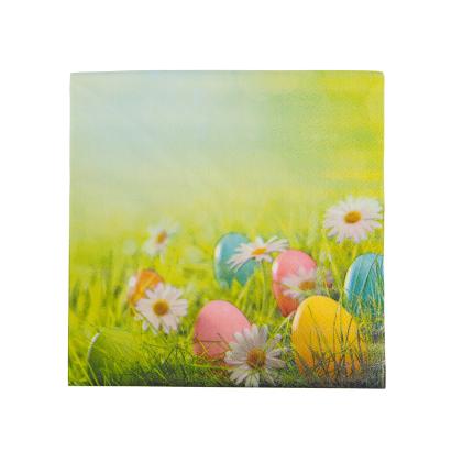 Șervețel de Paște - ou și floare - 33 x 33 cm - 3 straturi - 20 buc/pachet Best CarHome