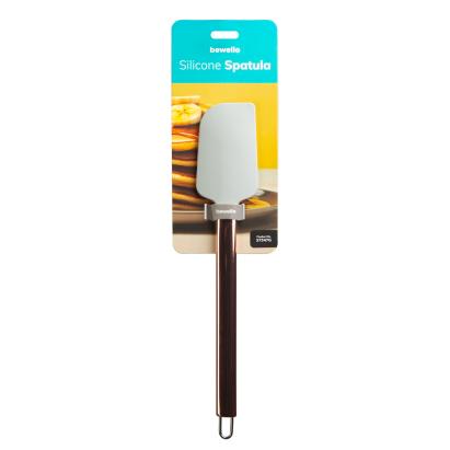 Spatulă din silicon cu maner din inox - gri - 29 x 5,2 x 1 cm Best CarHome