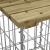 Bancă grădină design gabion, 287x71x65,5 cm, lemn pin impregnat GartenMobel Dekor