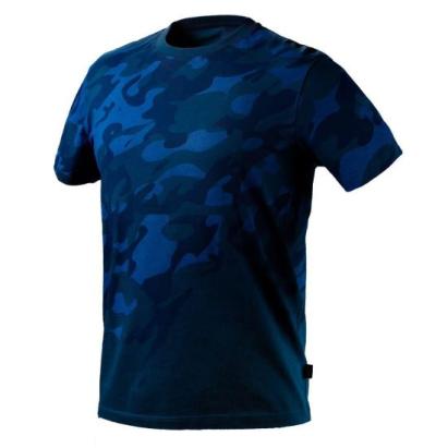 Tricou maneca scurta, model Camo Navy, marimea L/52, NEO GartenVIP DiyLine