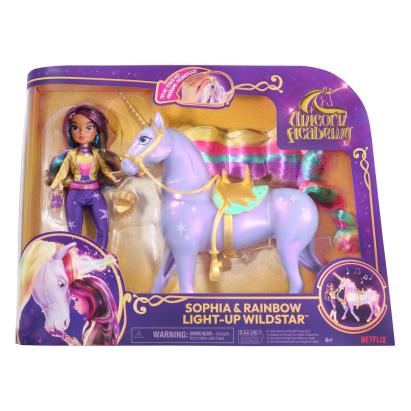 UNICORN ACADEMY SET SOPHIA SI WILDSTAR LUMINA DE CURCUBEU SuperHeroes ToysZone