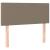 Pat box spring cu saltea, taupe, 120x190 cm material textil GartenMobel Dekor