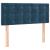 Pat box spring cu saltea, albastru închis, 120x190 cm, catifea GartenMobel Dekor