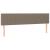 Pat box spring cu saltea, taupe, 120x190 cm material textil GartenMobel Dekor