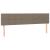 Pat box spring cu saltea, taupe, 120x190 cm material textil GartenMobel Dekor