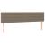 Pat box spring cu saltea, taupe, 120x190 cm material textil GartenMobel Dekor