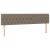 Pat box spring cu saltea, taupe, 120x190 cm material textil GartenMobel Dekor