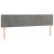 Pat box spring cu saltea, gri deschis, 120x190 cm, catifea GartenMobel Dekor