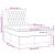 Pat box spring cu saltea, gri deschis, 120x190 cm, catifea GartenMobel Dekor