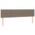 Pat box spring cu saltea, taupe, 120x190 cm material textil GartenMobel Dekor