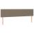 Pat box spring cu saltea, taupe, 120x190 cm material textil GartenMobel Dekor