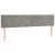 Pat box spring cu saltea, gri deschis, 120x190 cm, catifea GartenMobel Dekor