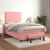 Pat box spring cu saltea, negru, 120x190 cm, catifea GartenMobel Dekor