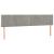 Pat box spring cu saltea, gri deschis, 120x190 cm, catifea GartenMobel Dekor
