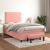 Pat box spring cu saltea, negru, 120x190 cm, catifea GartenMobel Dekor