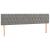 Pat box spring cu saltea, gri deschis, 120x190 cm, catifea GartenMobel Dekor