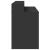 Birou cu lumini LED, negru, 120x55x91 cm, lemn prelucrat GartenMobel Dekor