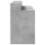 Birou cu lumini LED, gri beton, 120x55x91 cm, lemn prelucrat GartenMobel Dekor