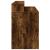 Birou cu lumini LED stejar fumuriu 120x55x91 cm lemn prelucrat GartenMobel Dekor