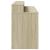 Birou cu lumini LED stejar sonoma, 140x55x91 cm, lemn prelucrat GartenMobel Dekor