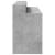 Birou cu lumini LED, gri beton, 140x55x91 cm, lemn prelucrat GartenMobel Dekor