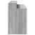 Birou cu lumini LED, gri sonoma, 140x55x91 cm, lemn prelucrat GartenMobel Dekor