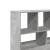 Separator de cameră, gri beton, 100x33x94,5 cm, lemn prelucrat GartenMobel Dekor