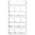 Separator de cameră, alb, 100x33x187,5 cm, lemn prelucrat GartenMobel Dekor